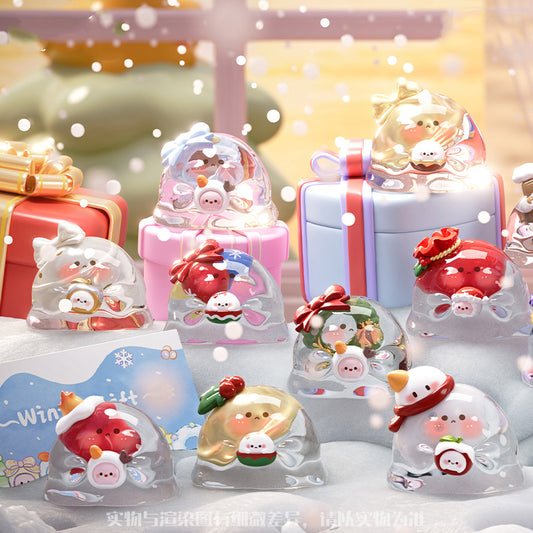 Heydolls Bubble Eggs Winter Gift Mini Series PVC Figures