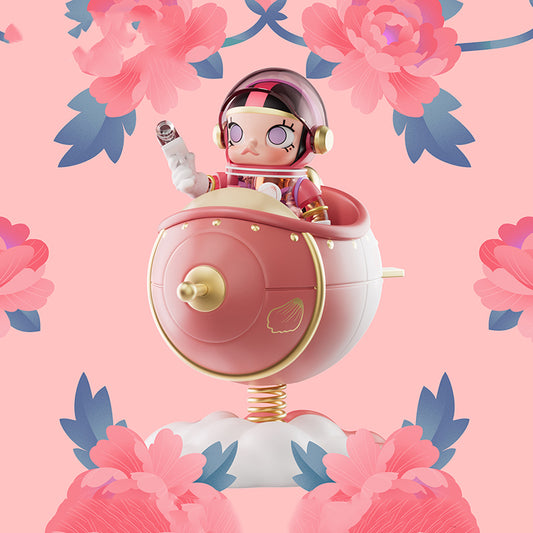 MEGA SPACE MOLLY 100% Blooming Series Peony Figure