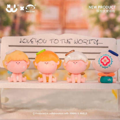 AMLLS Colorful Angel Series Mini Beans Figures