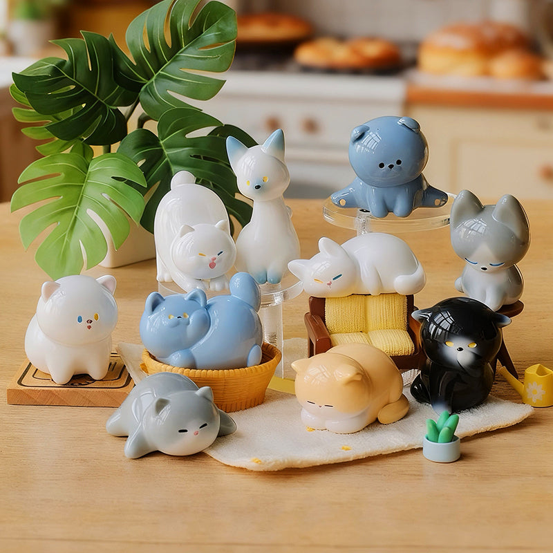 Meichai Mini Beans Cat Series Figures