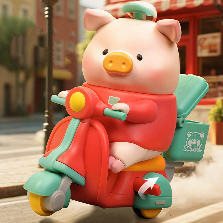 LuLu the Piggy Burger Express Movable Series Figures