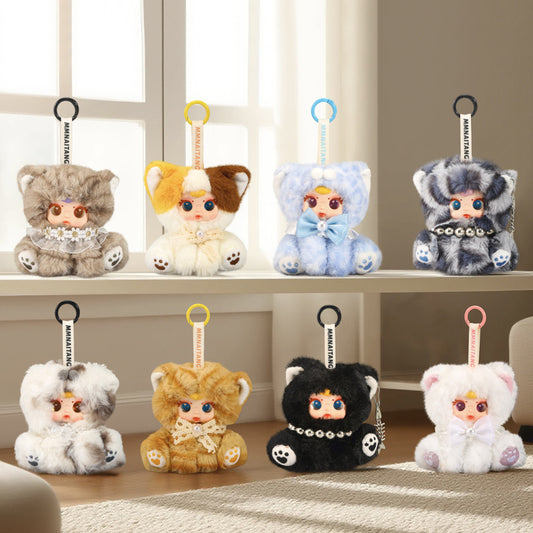MM Milk Candy Naughty Cat Series Plush Pendant Dolls