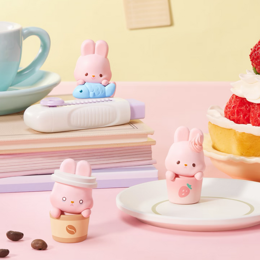 MOMO BUNNY 24h Life Diary Series Mini Bean Figures