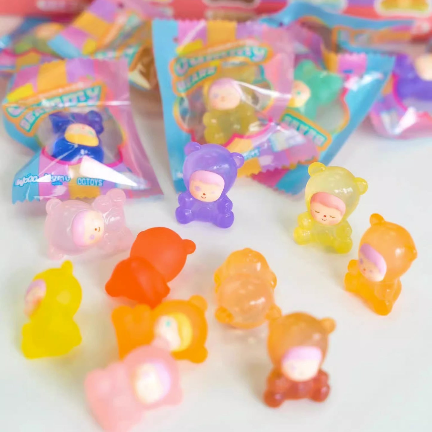 【BOGO】MUMU Bear Mini Beans Series PVC Figures