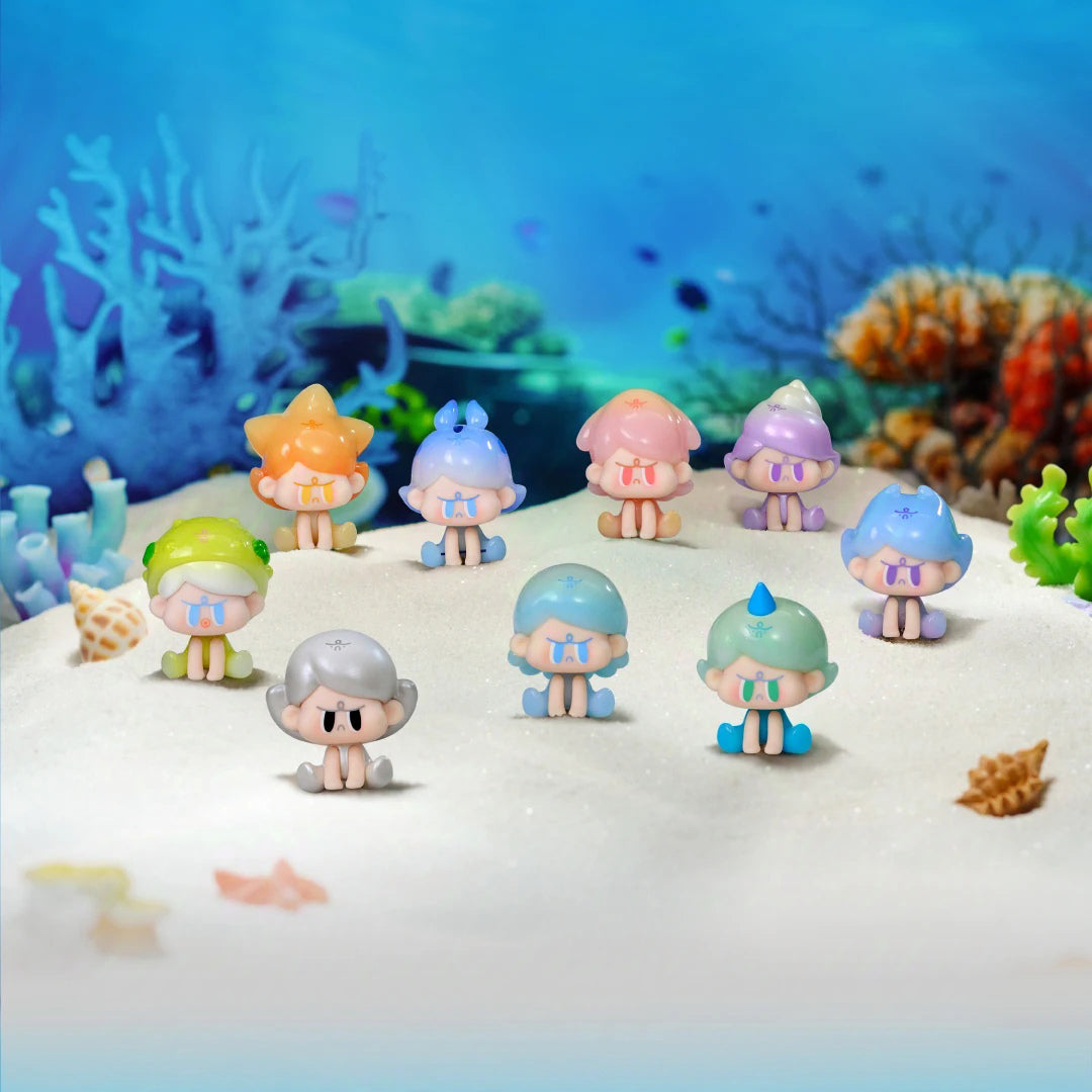 AngryAimee Deep Sea Adventure Mini Beans Series PVC Figures