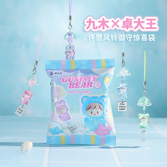 zZoton Gummy Bear Wishing Wind Chime Amulet Series Figures