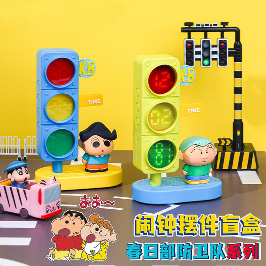 Crayon Shinchan Traffic Light Alarm Clock Toys