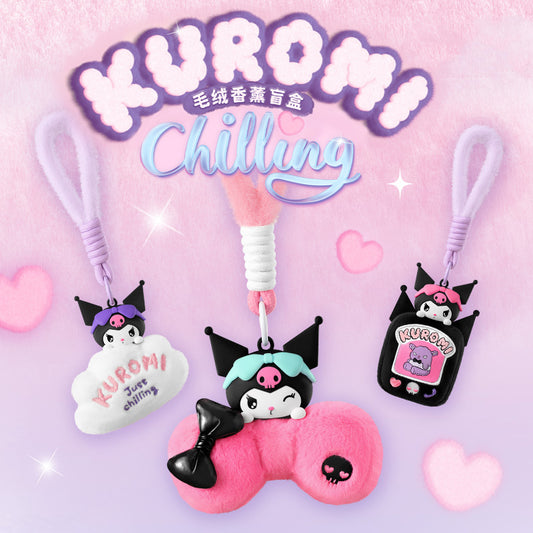 Kuromi Chilling Time Plush Aromatherapy Series Dolls