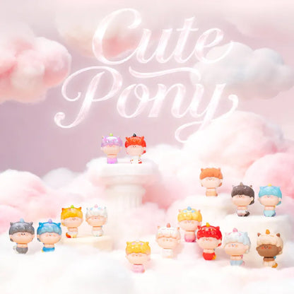 AMLLS Cute Pony Series Mini Beans Figures