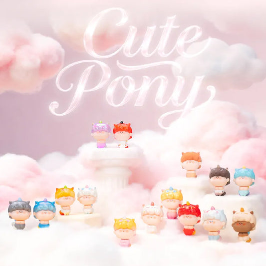 AMLLS Cute Pony Series Mini Beans Figures