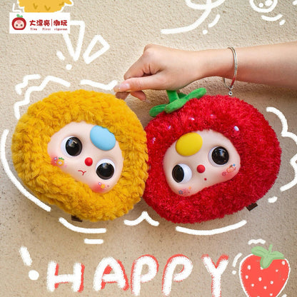 Baby Three Orchard Zipper Bag Series Plush Dolls