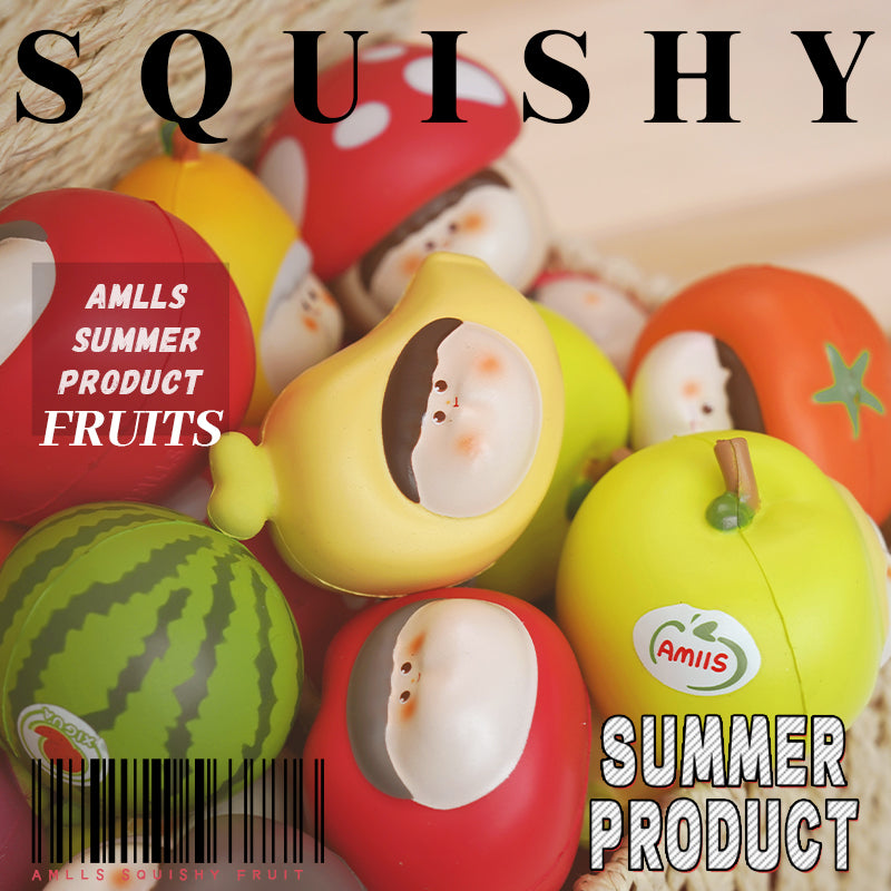 【BOGO】AMLLS Squishy Fruit Series Figures