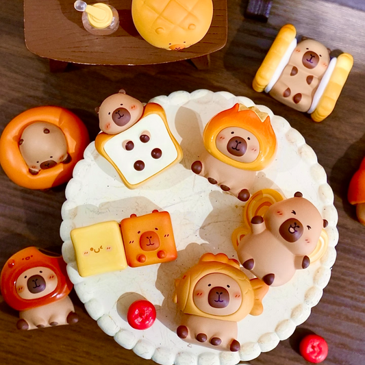 Tuntunzai Bakery Series Mini Bean Figures