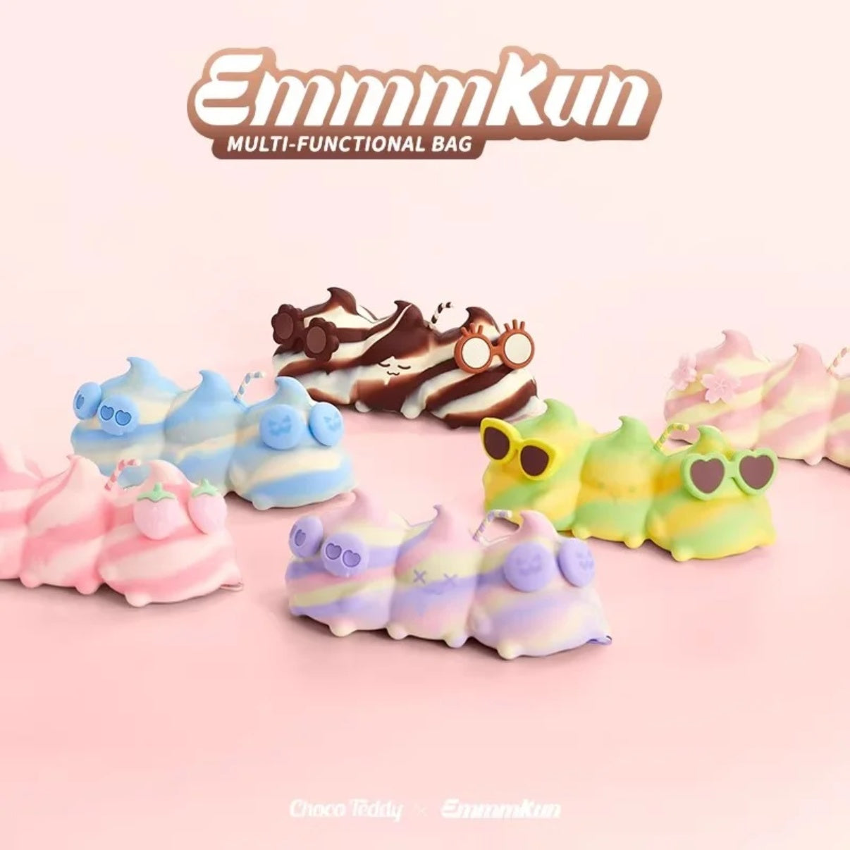Emmmkun Friends Gathering Storage Bag Series FIgures
