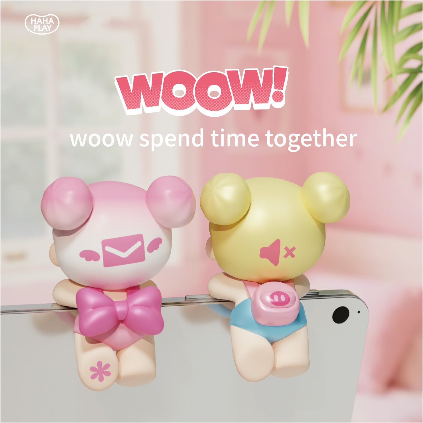 WOOW Spending Time Together Series Mini Beans Figures