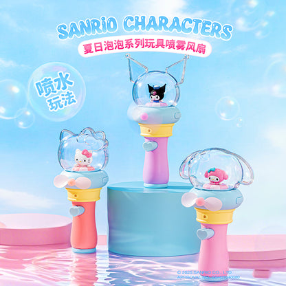 Summer Bubble Series Spray Fan Toys