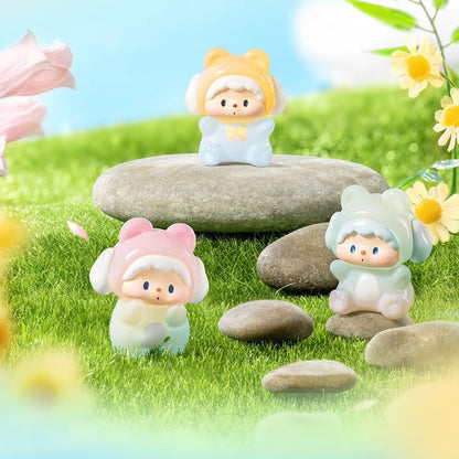 Luludog’s Bear Party II Apicnic in Spring Cute Granules Medium Series Mini Bean