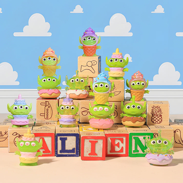 【BOGO】Alien Desserts Party Mini Beans Series PVC Figures