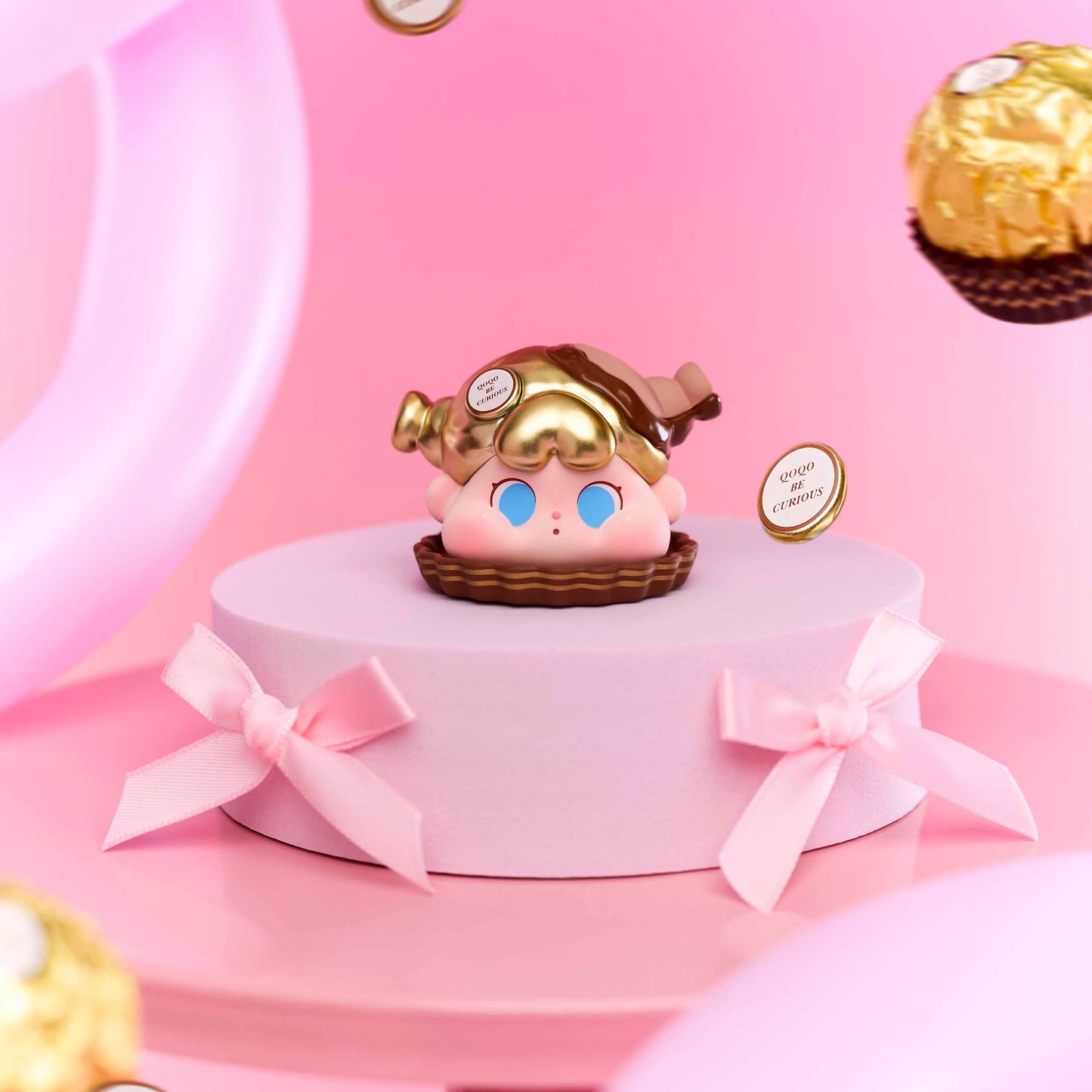 QOQO MINI FACE Chocolate Season Series Figures