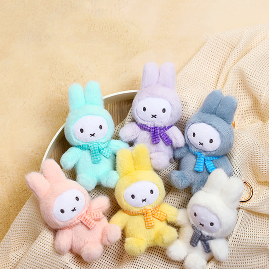 Miffy Macaron Series Plush Keychain Dolls