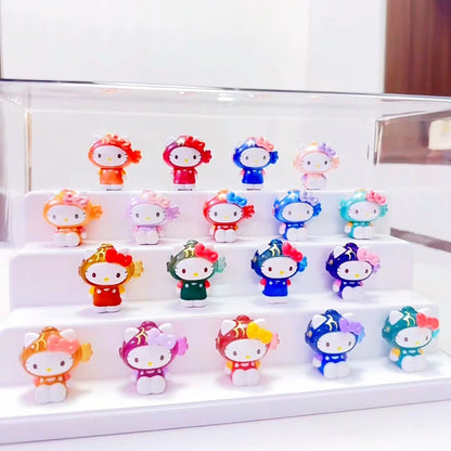 Hello-Kitty Good Lucky Koi Series Mini Beans Figures