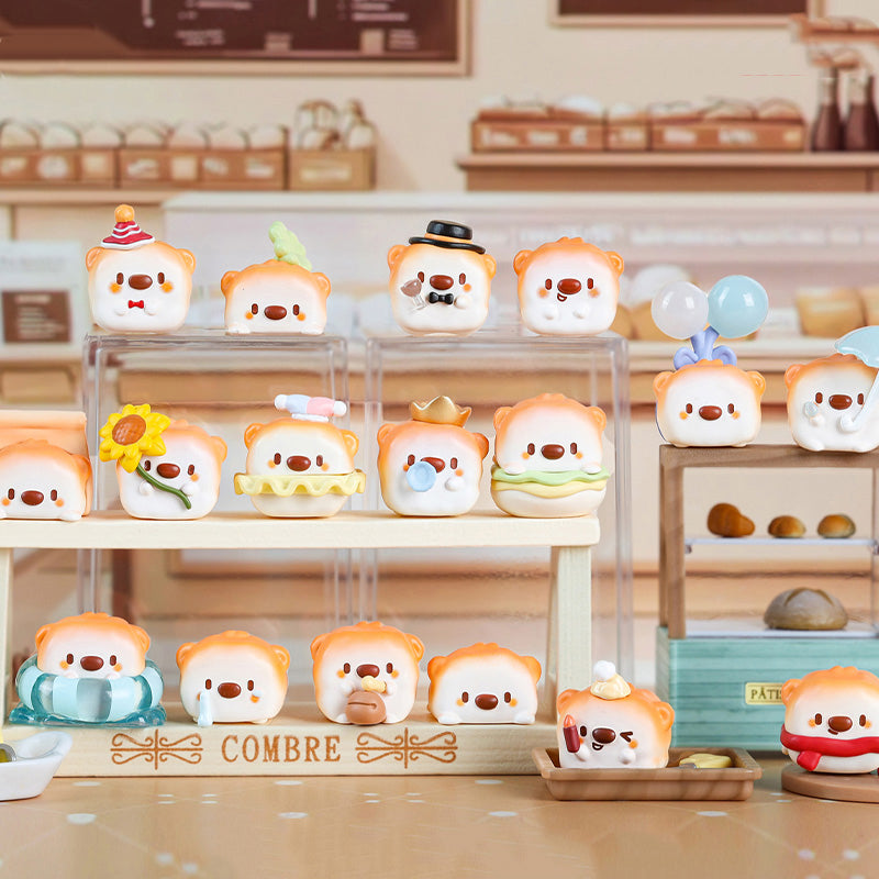 Heydolls Bread Dog Mini Beans Series PVC Figures