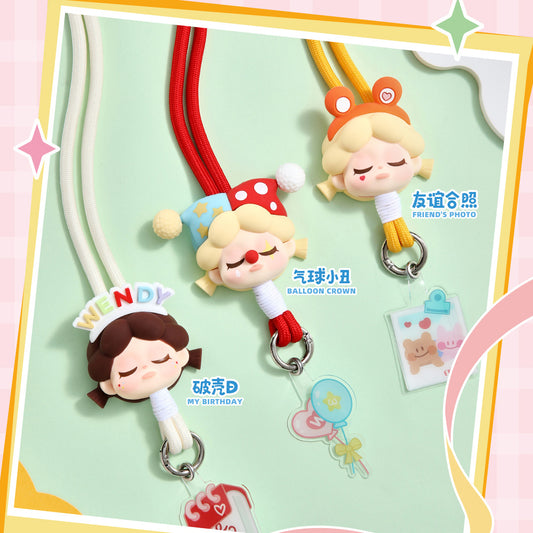 Wendy Let's Date Series Lanyard Figures