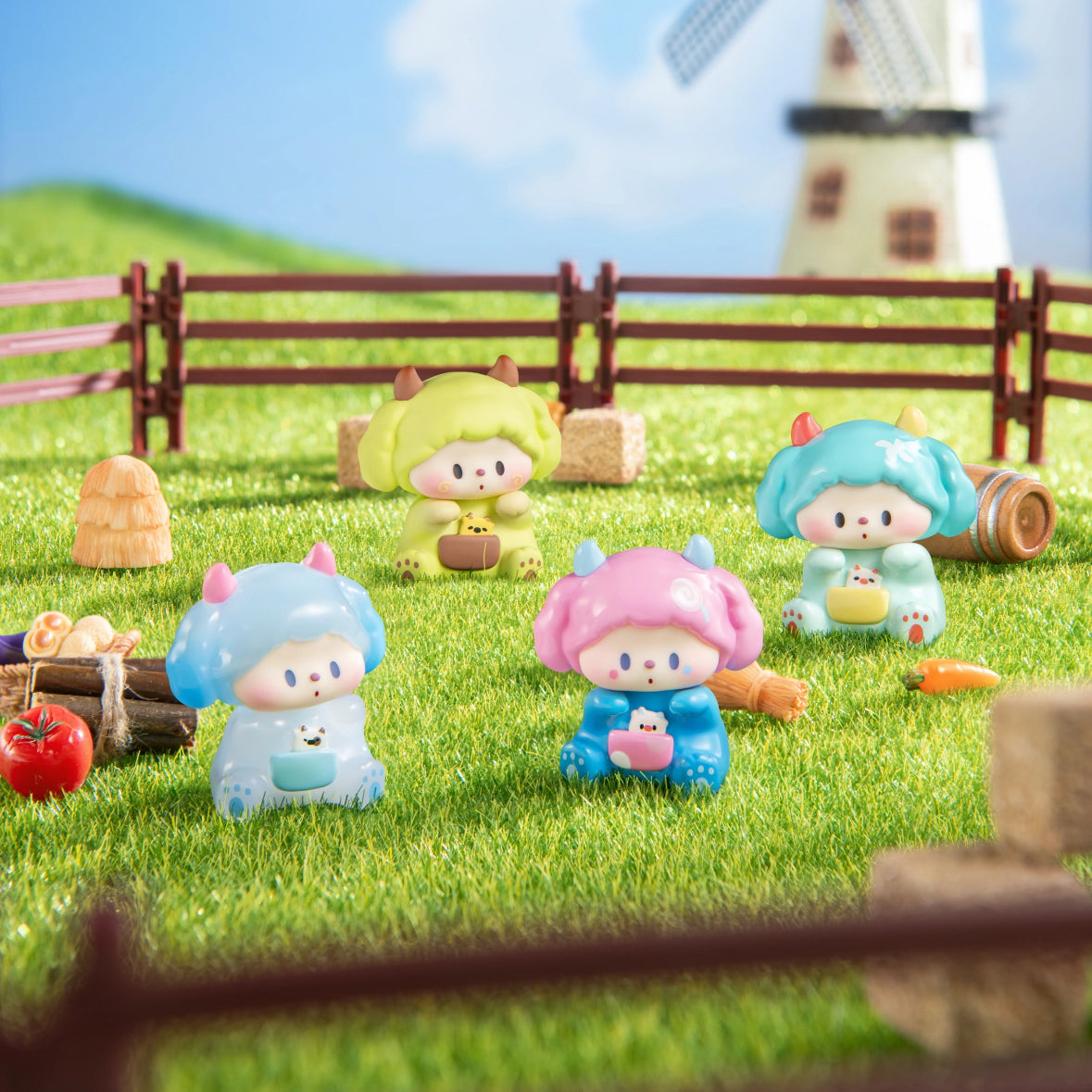 LULUDOG Ranch Story Series Mini Figures