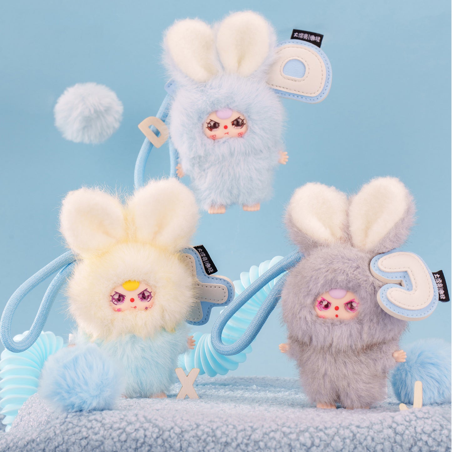 Baby Three Super Mini Bunny Series Plush Dolls