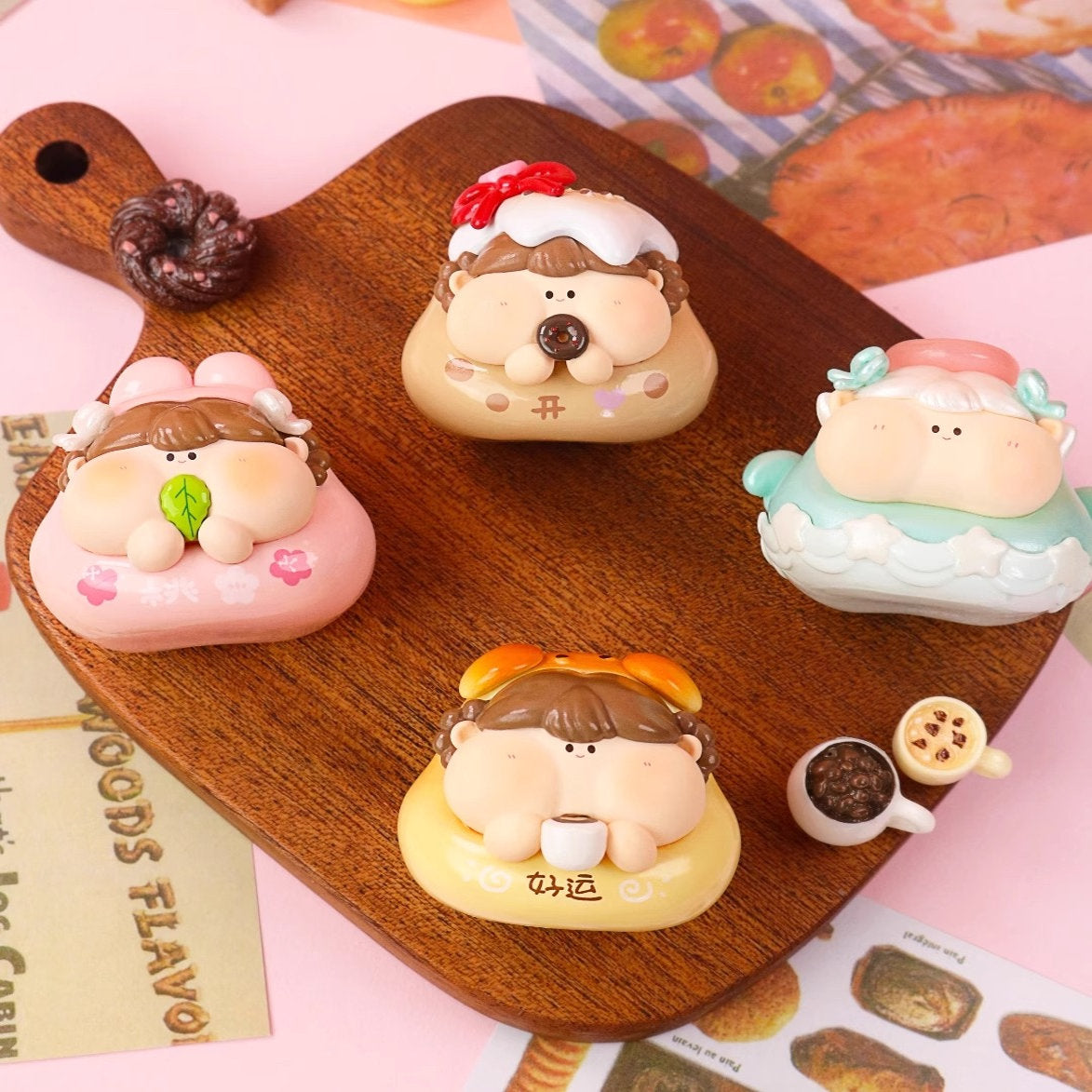 Pi Dun Food Series Mini Figures