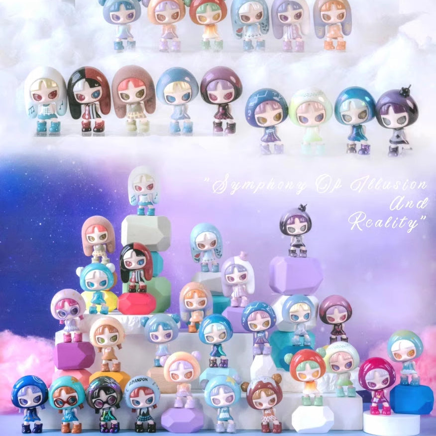 INN'S V2 Symphony of Illusion and Reality Mini Beans Series PVC Figures