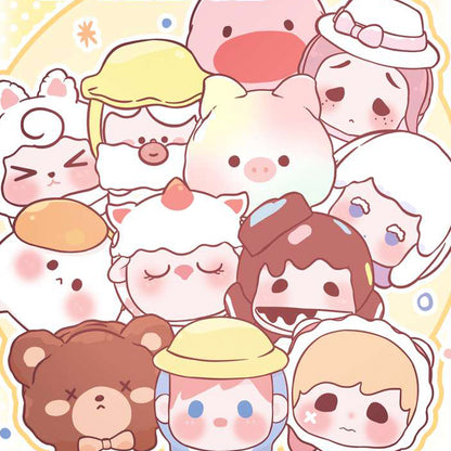 【BOGO】HeyDolls Mini  Beans Series Figures