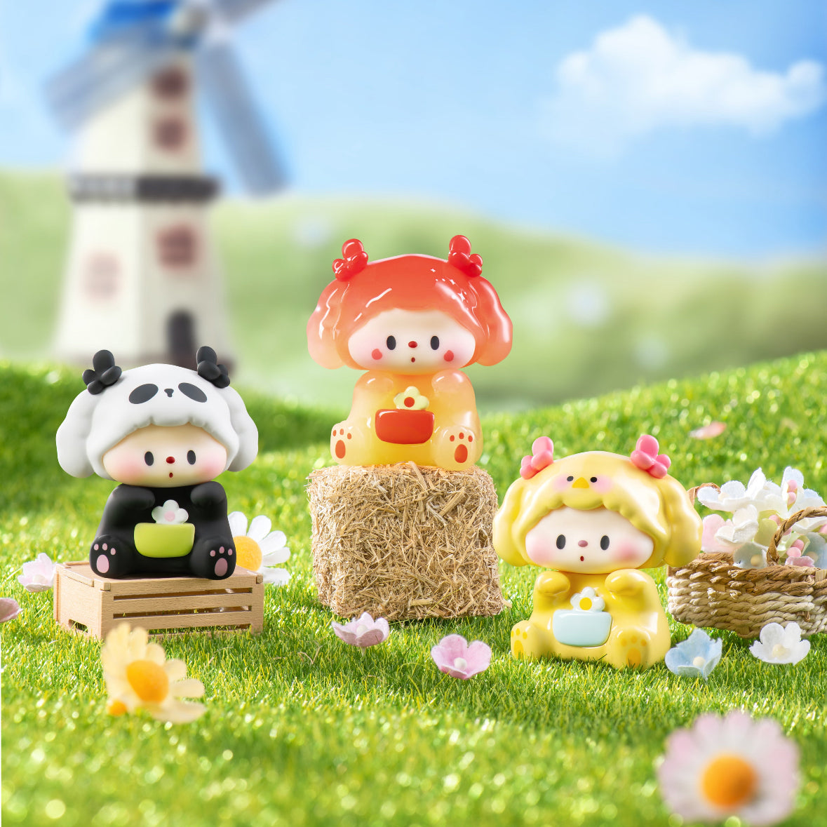 LULUDOG Ranch Story Series Mini Figures