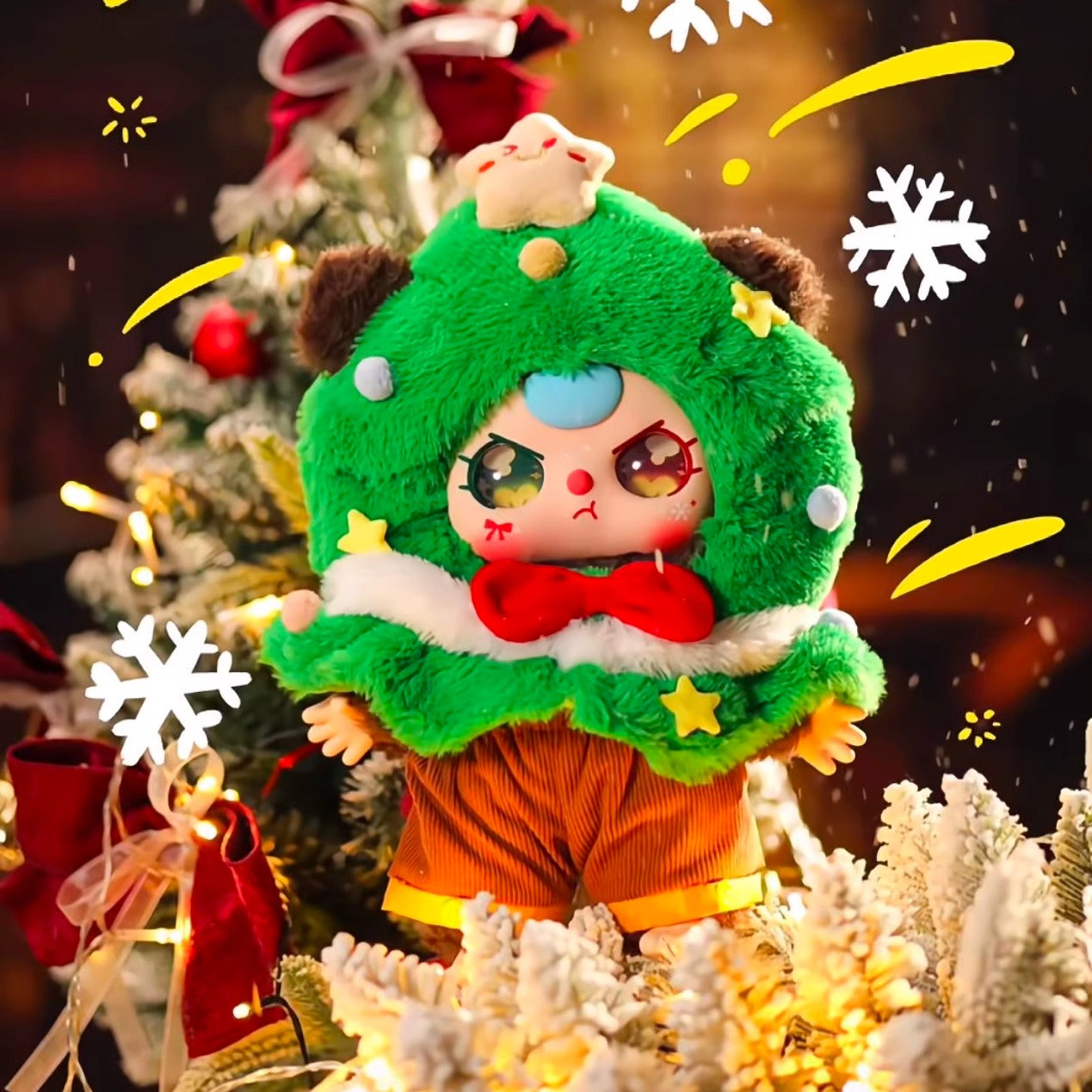 Baby Three Christmas Carnival Series Plush Dolls