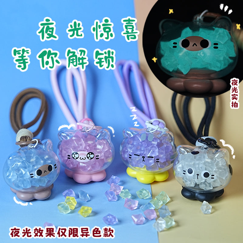 One Cat Pendant Series Figures (Pet Hair Container)