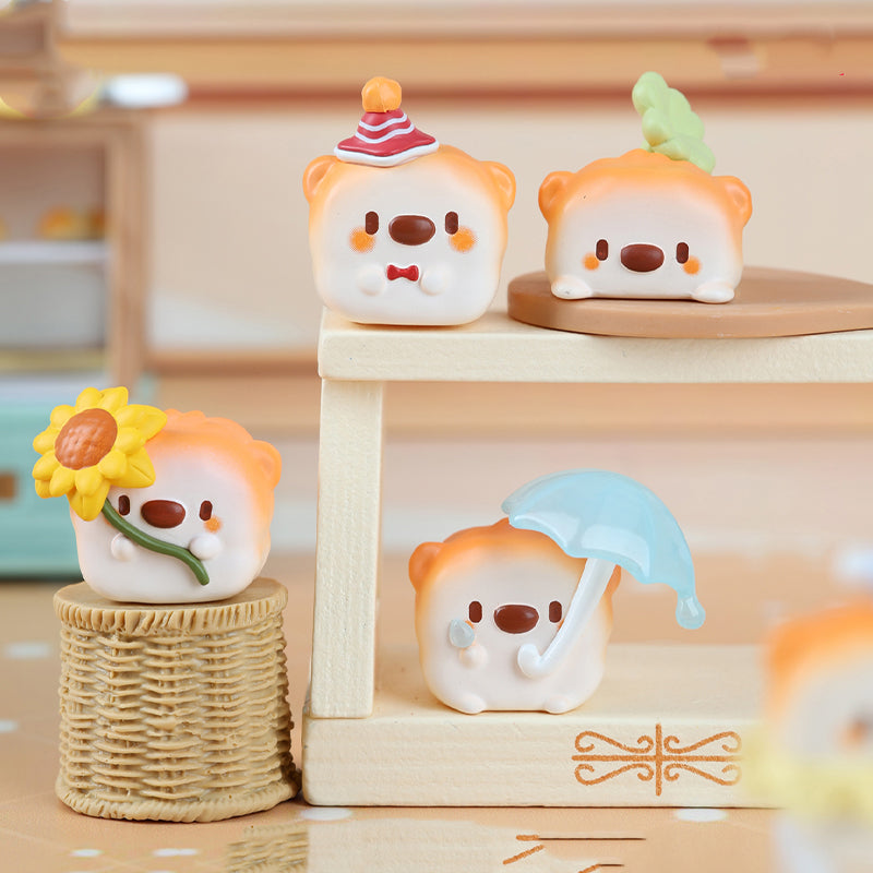 Heydolls Bread Dog Mini Beans Series PVC Figures