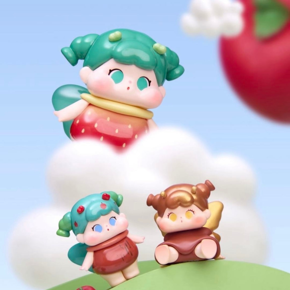 QOQO Little Butterflies Series Mini Beans Figures