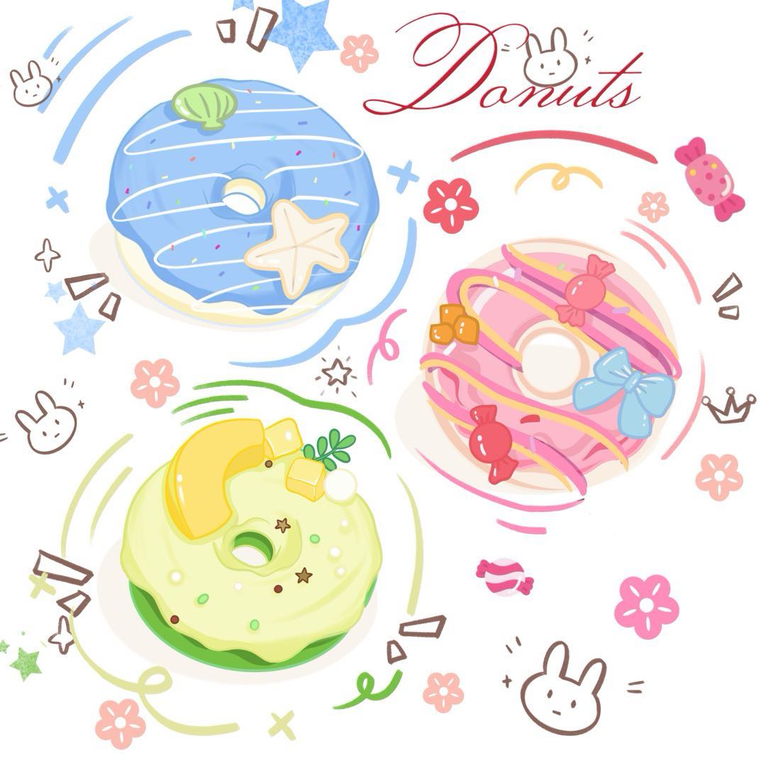 WOOW Comforting Donuts Series Squishy Toys