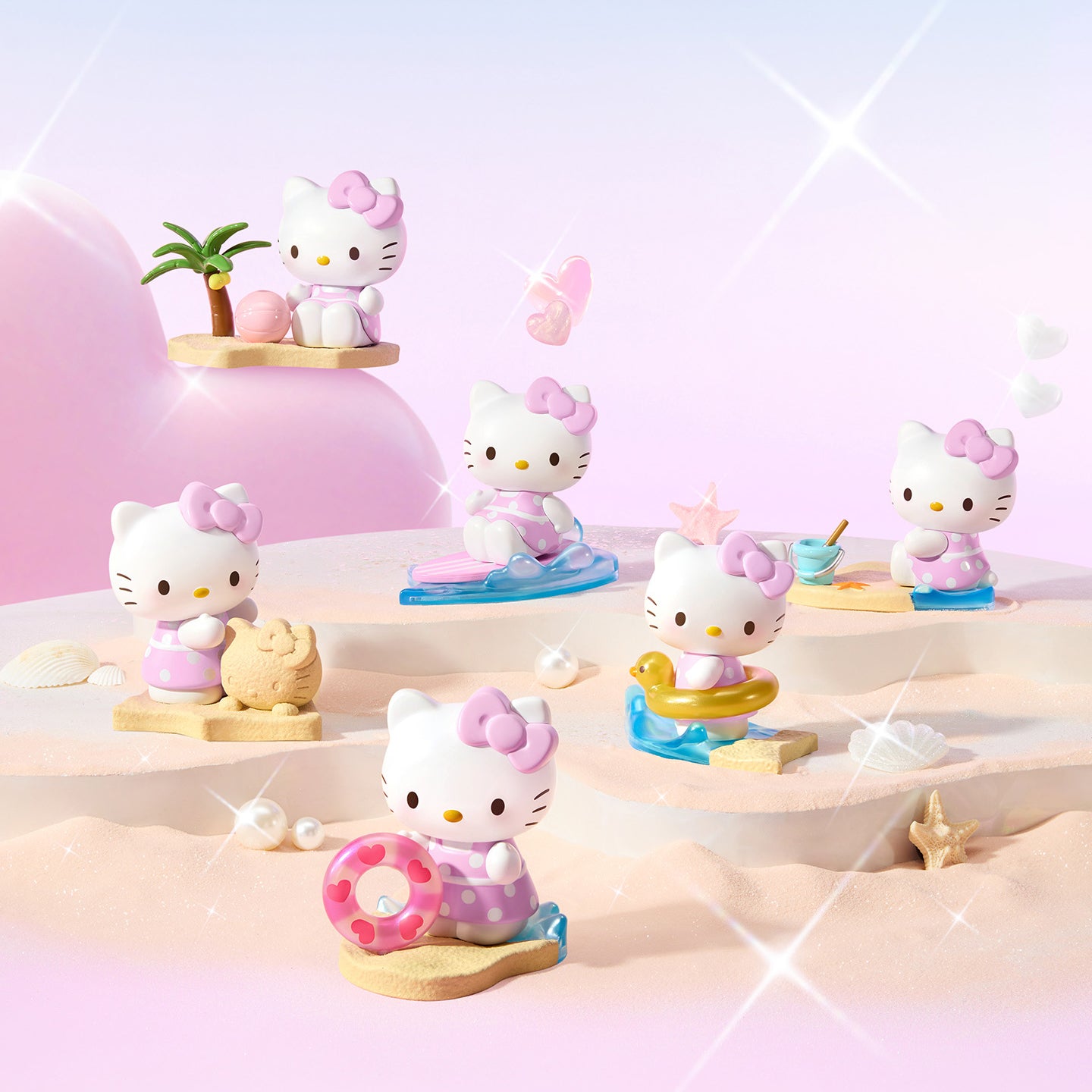 Hello KT Happy Holiday Series Figures