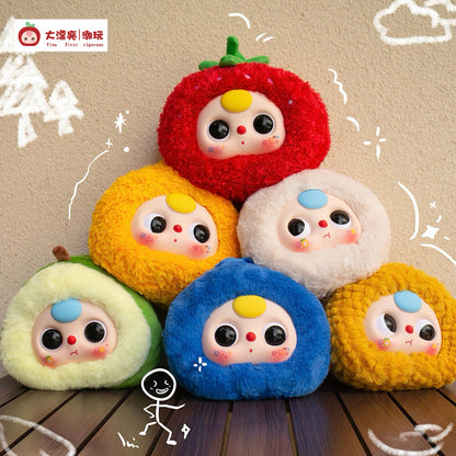 Baby Three Orchard Zipper Bag Series Plush Dolls