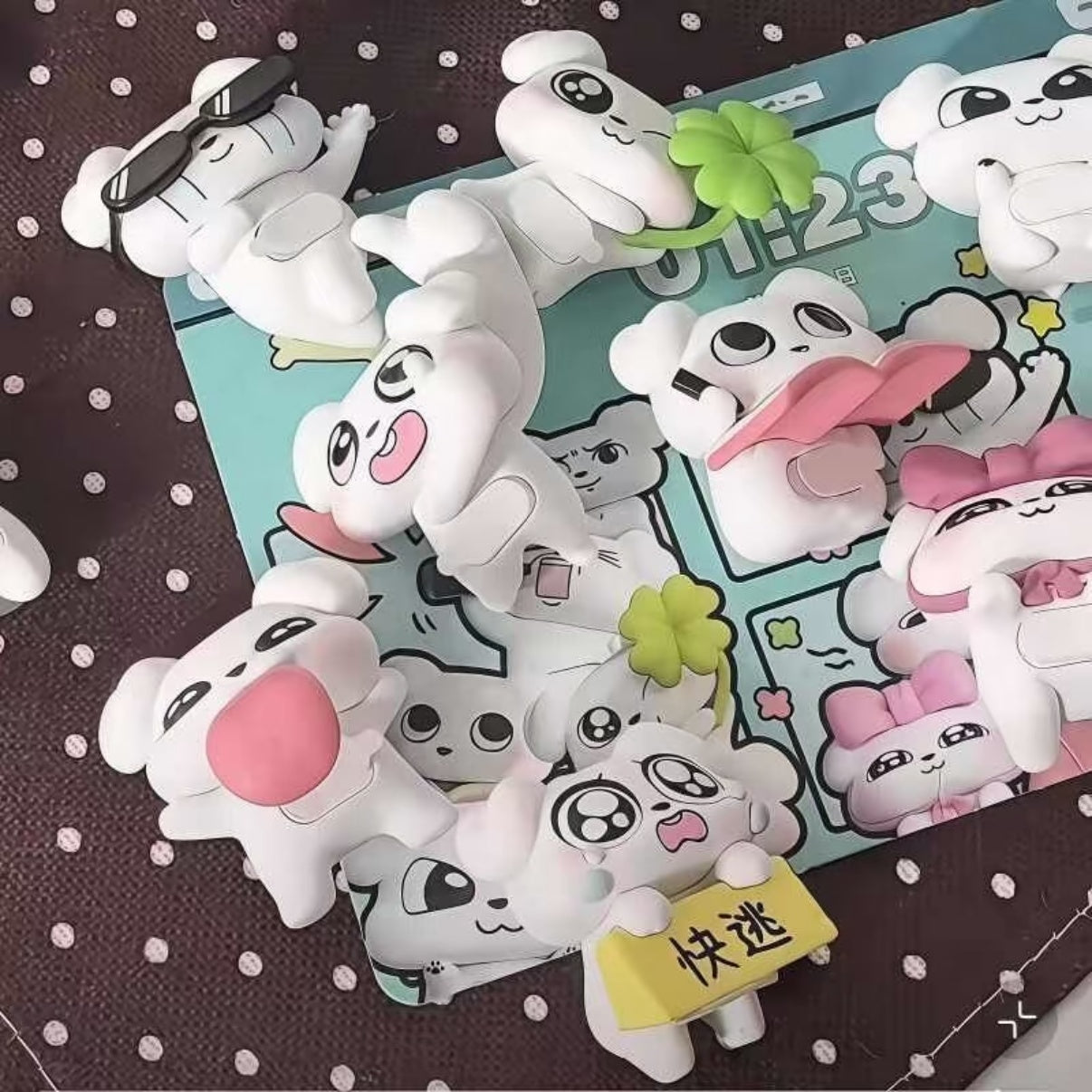 Zoggy Series Mini Bean Figures