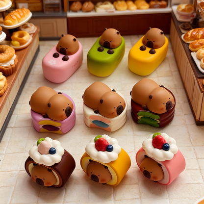 Tuntunzai Bakery Series Mini Bean Figures