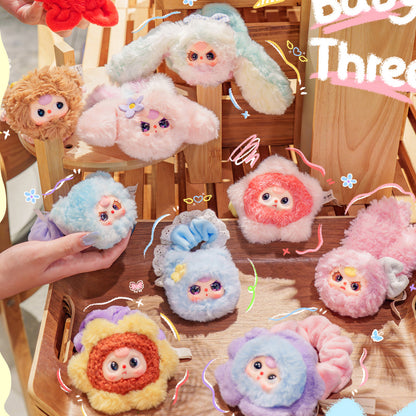 Baby Three Cute Hair Tie Series Plush Dolls