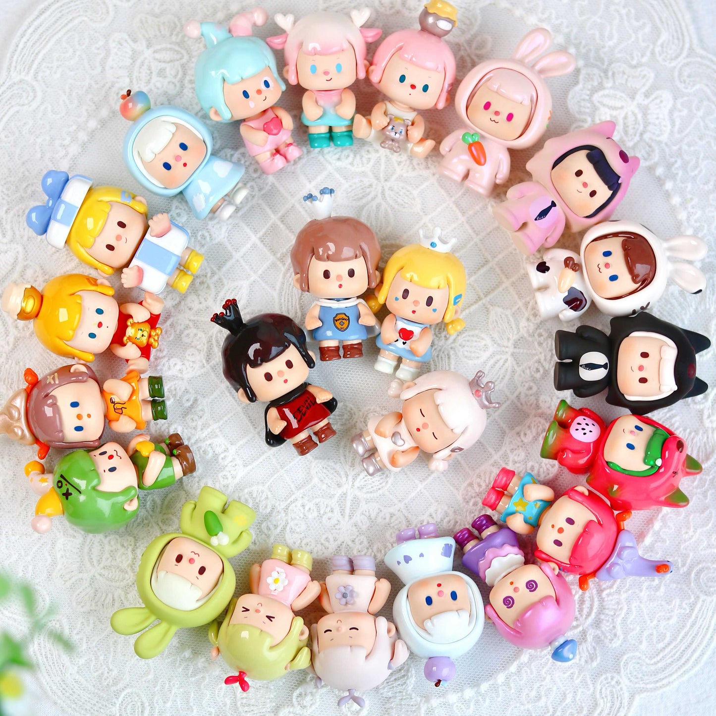 Buer Little Fairy Tales V2 Mini Beans Series PVC Figures