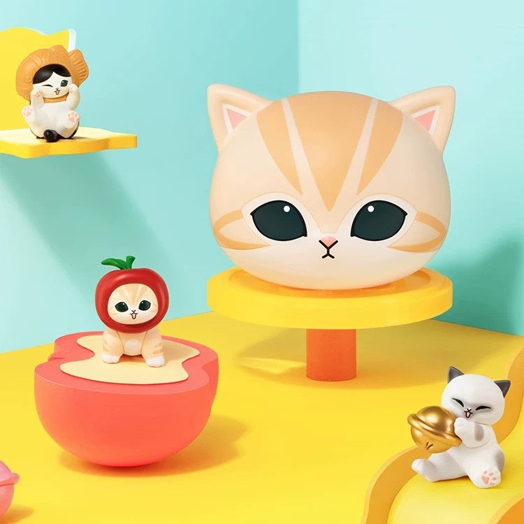 Mofusand Bestow Happiness to the Cat Series Figures