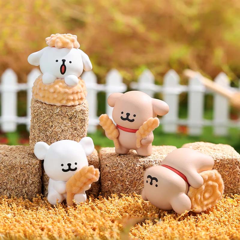 Maltese Happy Farm Series Mini Beans Figures