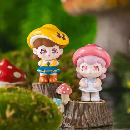 LILULU Mushroom Sweetheart Series Mini Beans Figures
