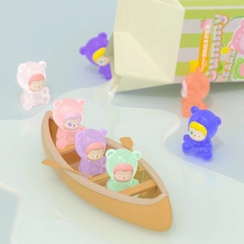 【BOGO】MUMU Bear Mini Beans Series PVC Figures