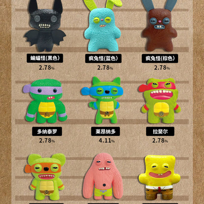 Fuggler Funny Ugly Monster V2 Series Keychina Figures