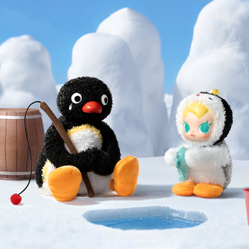 Baby Molly x Pingu Happy Fishing Series-Vinyl Plush Pendant Dolls